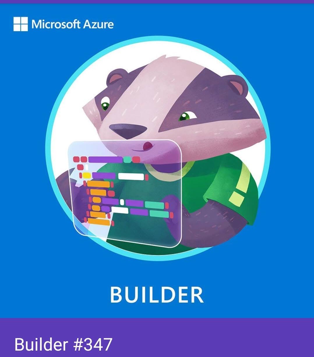 Microsoft Badge